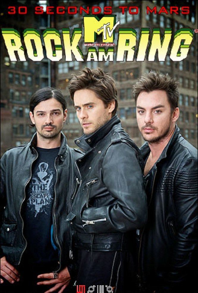 30 Seconds To Mars - Live At Rock Am Ring poster