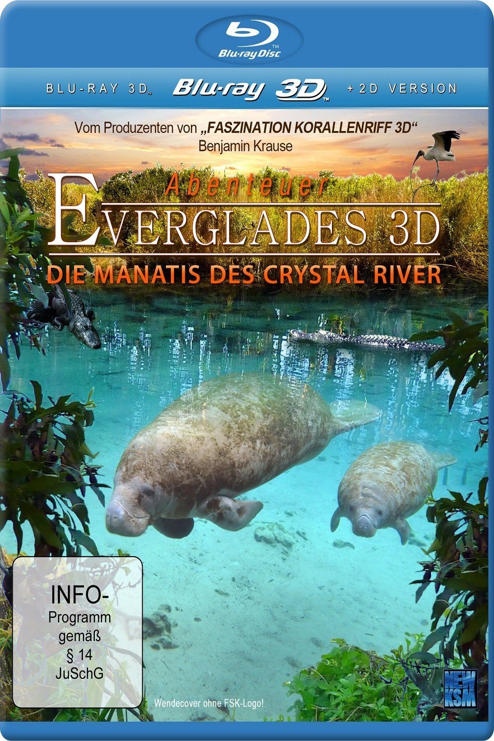 Adventure Everglades 3D - The Manatees Of Crystal River poster