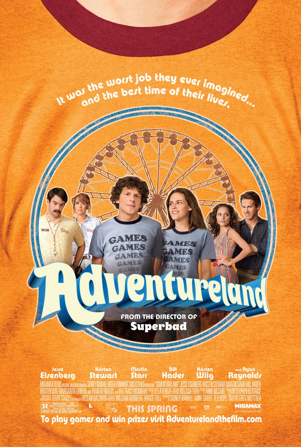 Adventureland poster