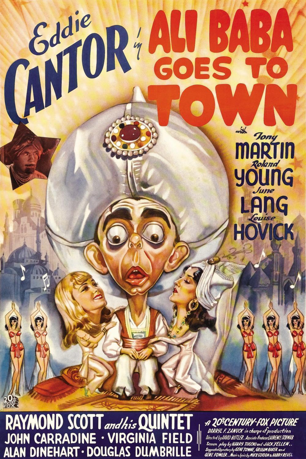 Ali Baba Goes To Town poster