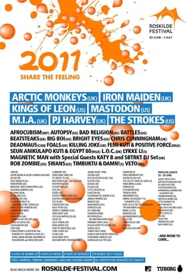 Arctic Monkeys: Roskilde Festival