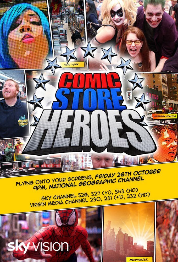 Comic Store Heroes poster