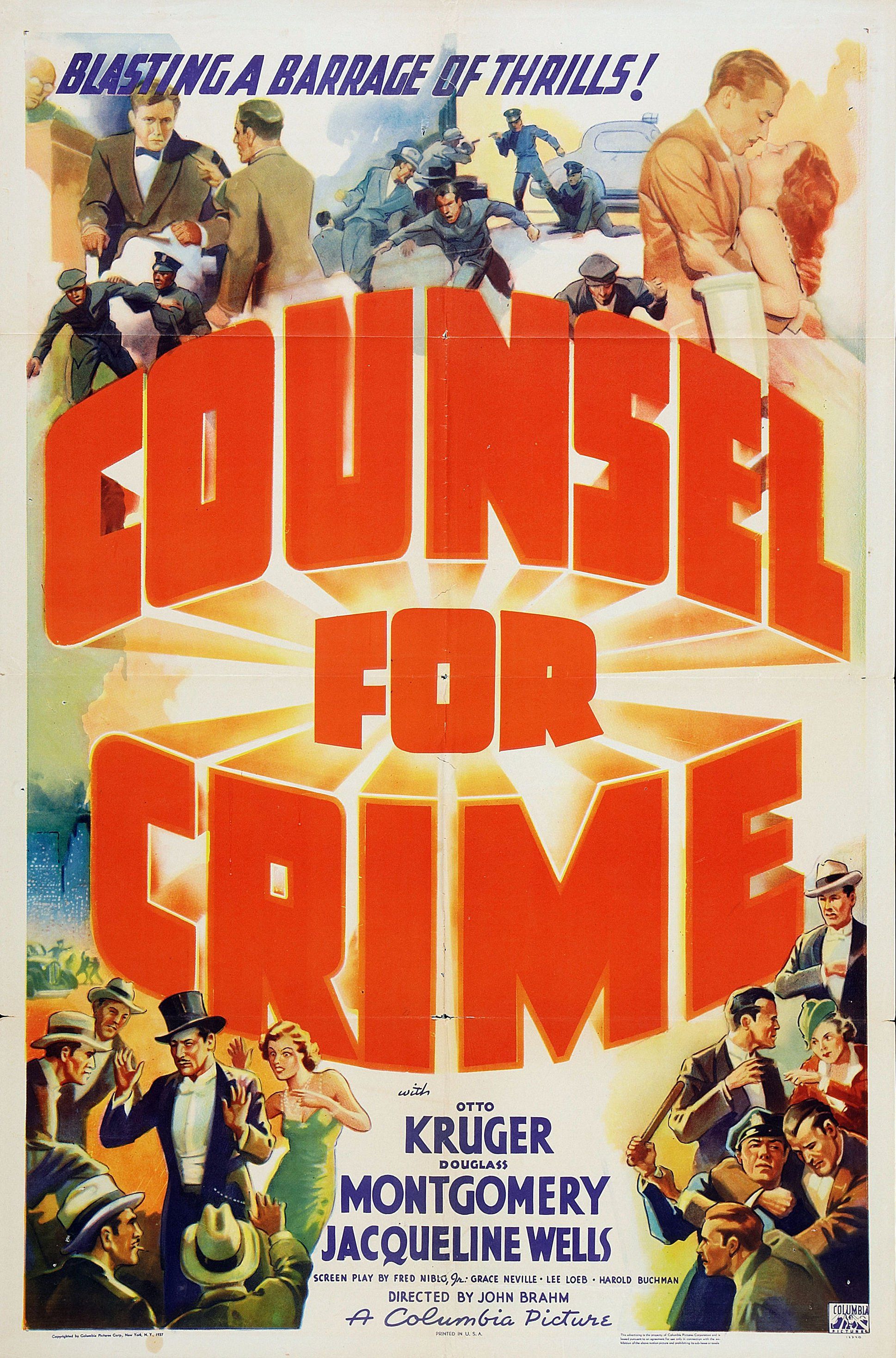 Counsel for Crime poster