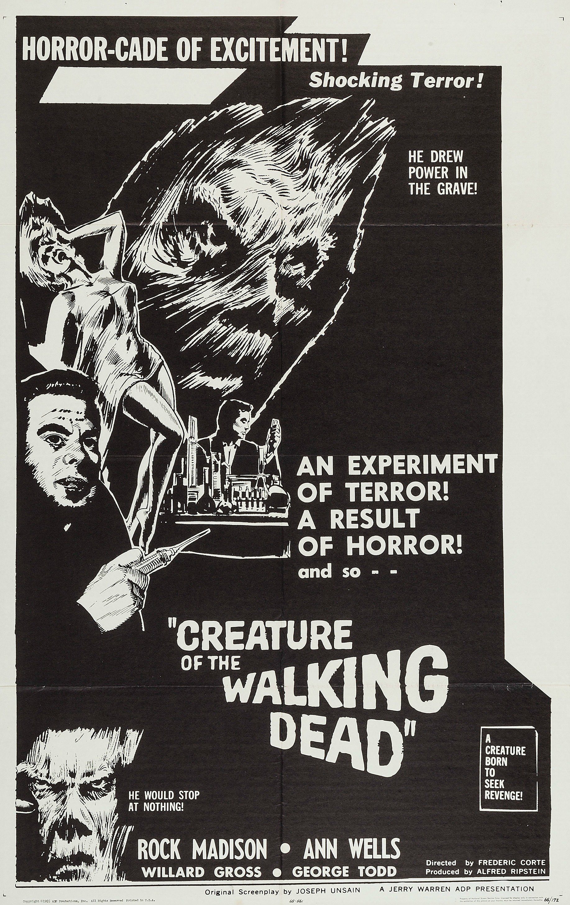 Creature of the Walking Dead poster