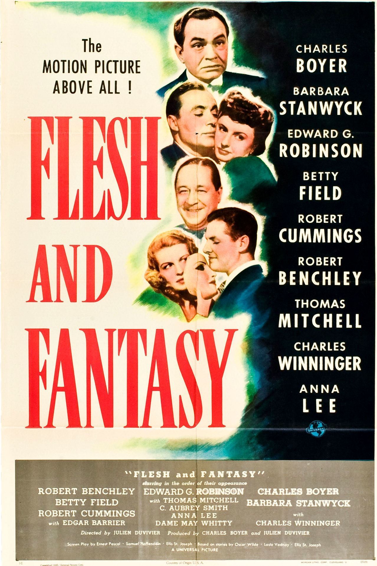Flesh and Fantasy poster
