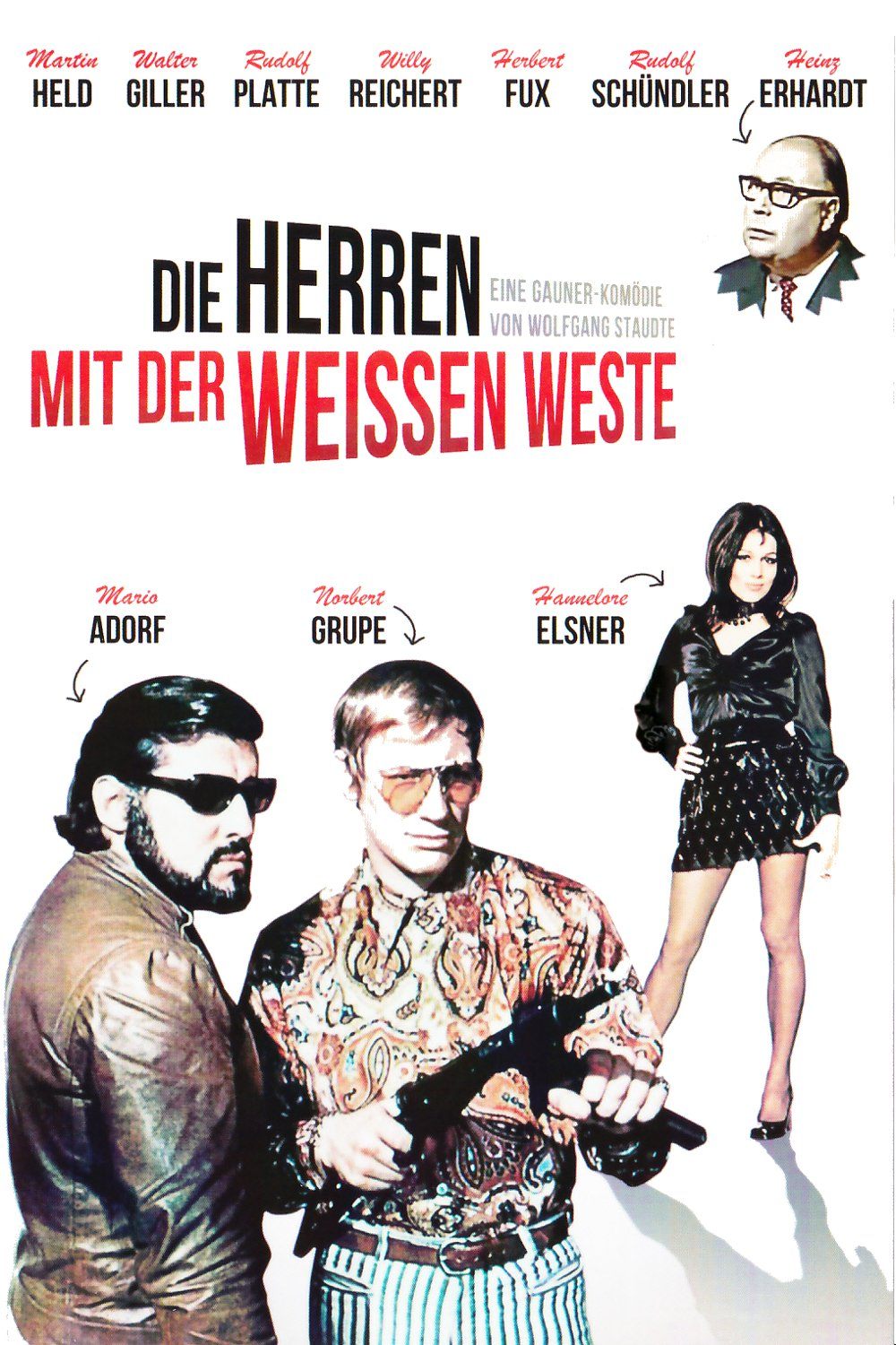Gentlemen in White Vests poster