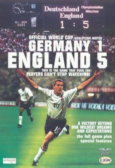 Germany 1 England 5 poster