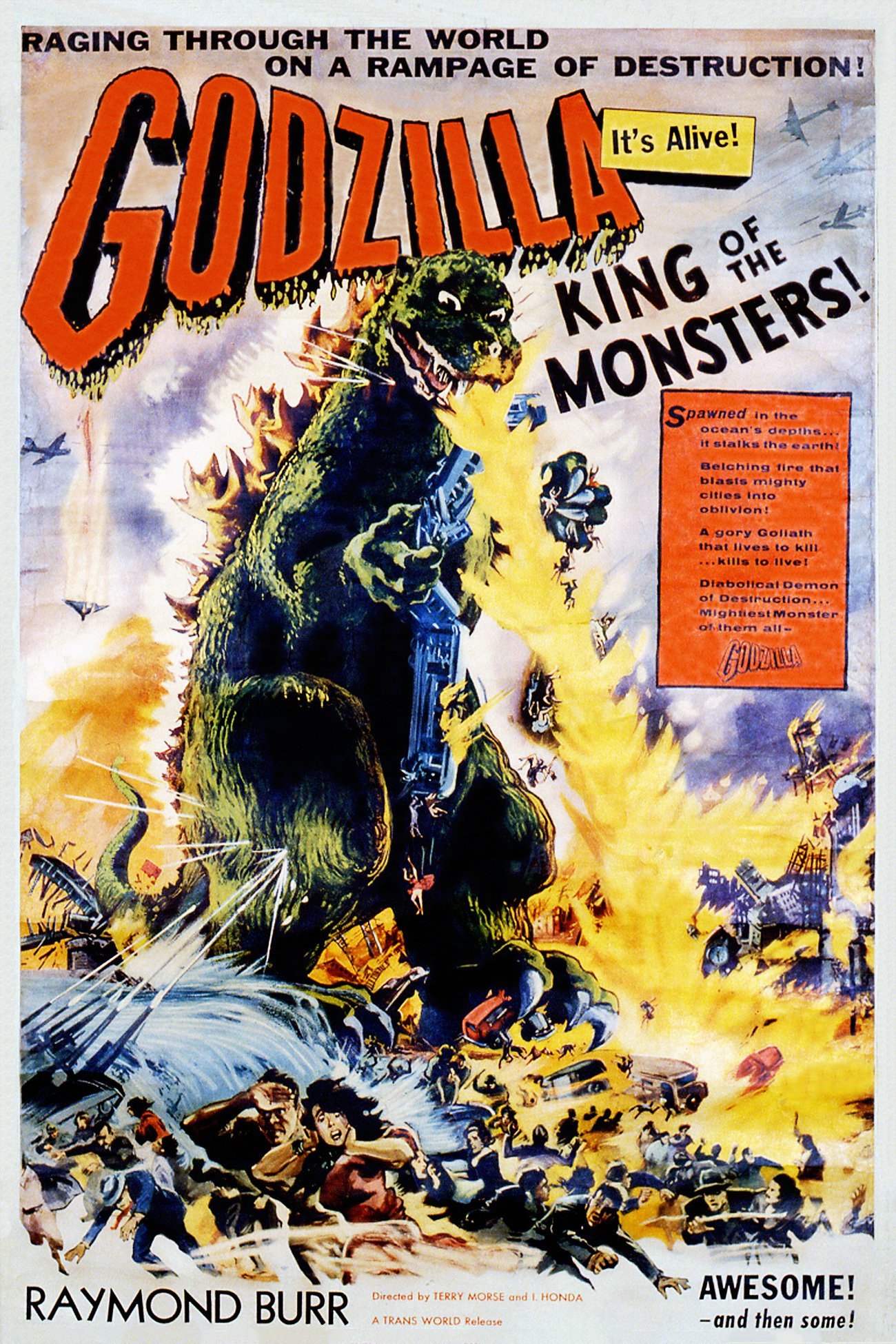Godzilla, King of the Monsters! poster