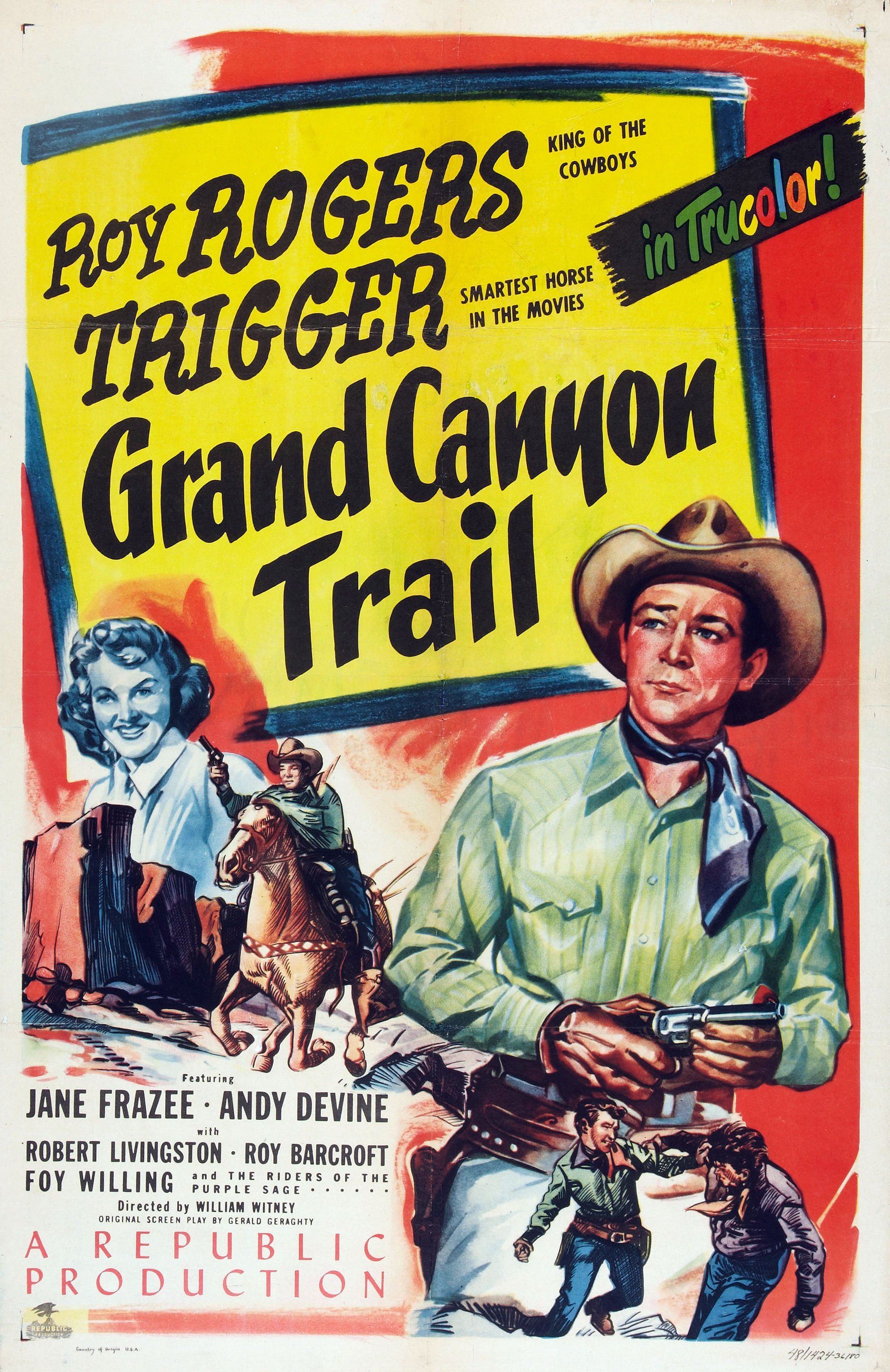 Grand Canyon Trail poster