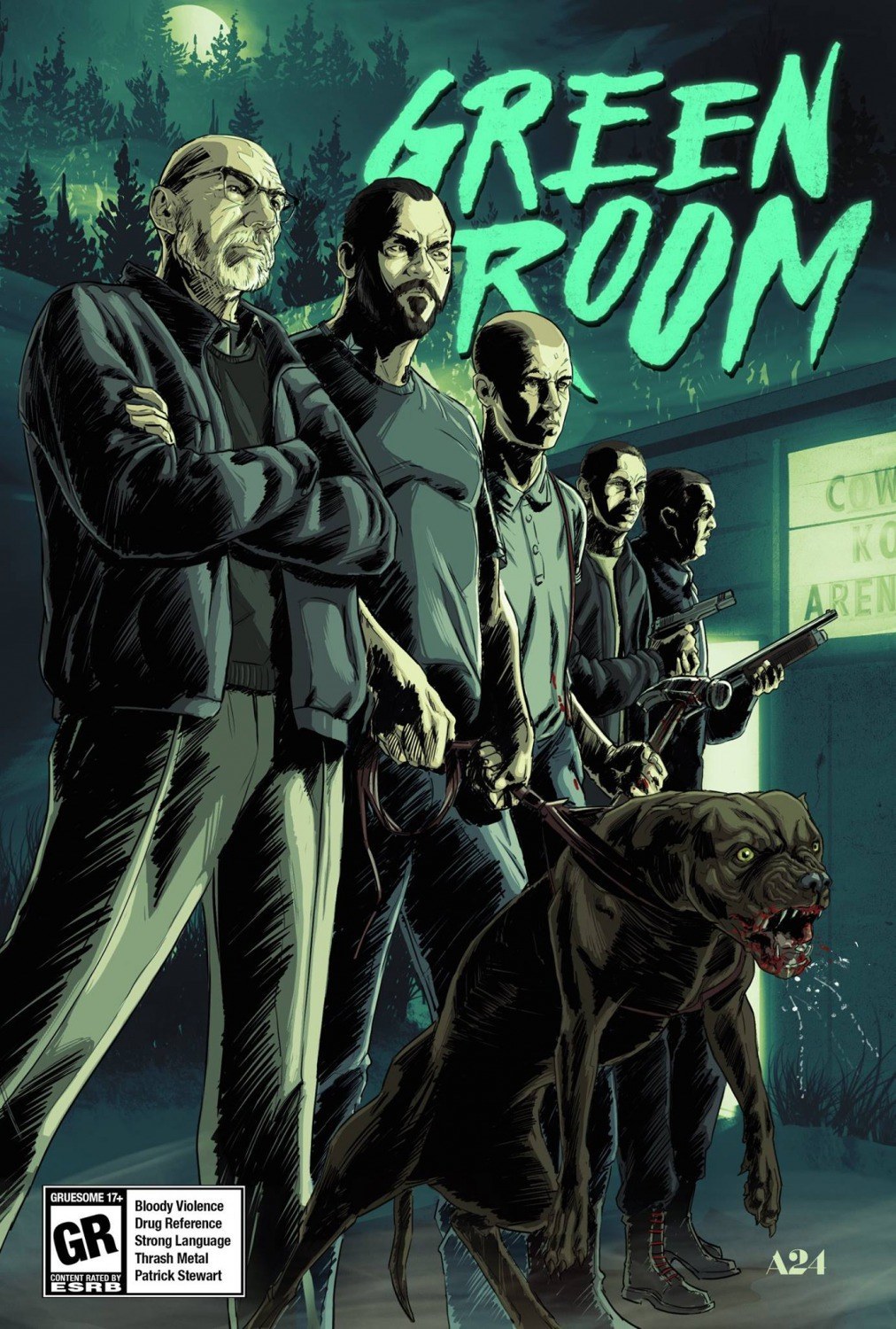 Green Room poster
