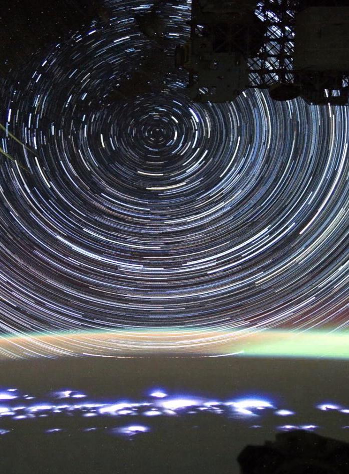 ISS Trails on Vimeo poster