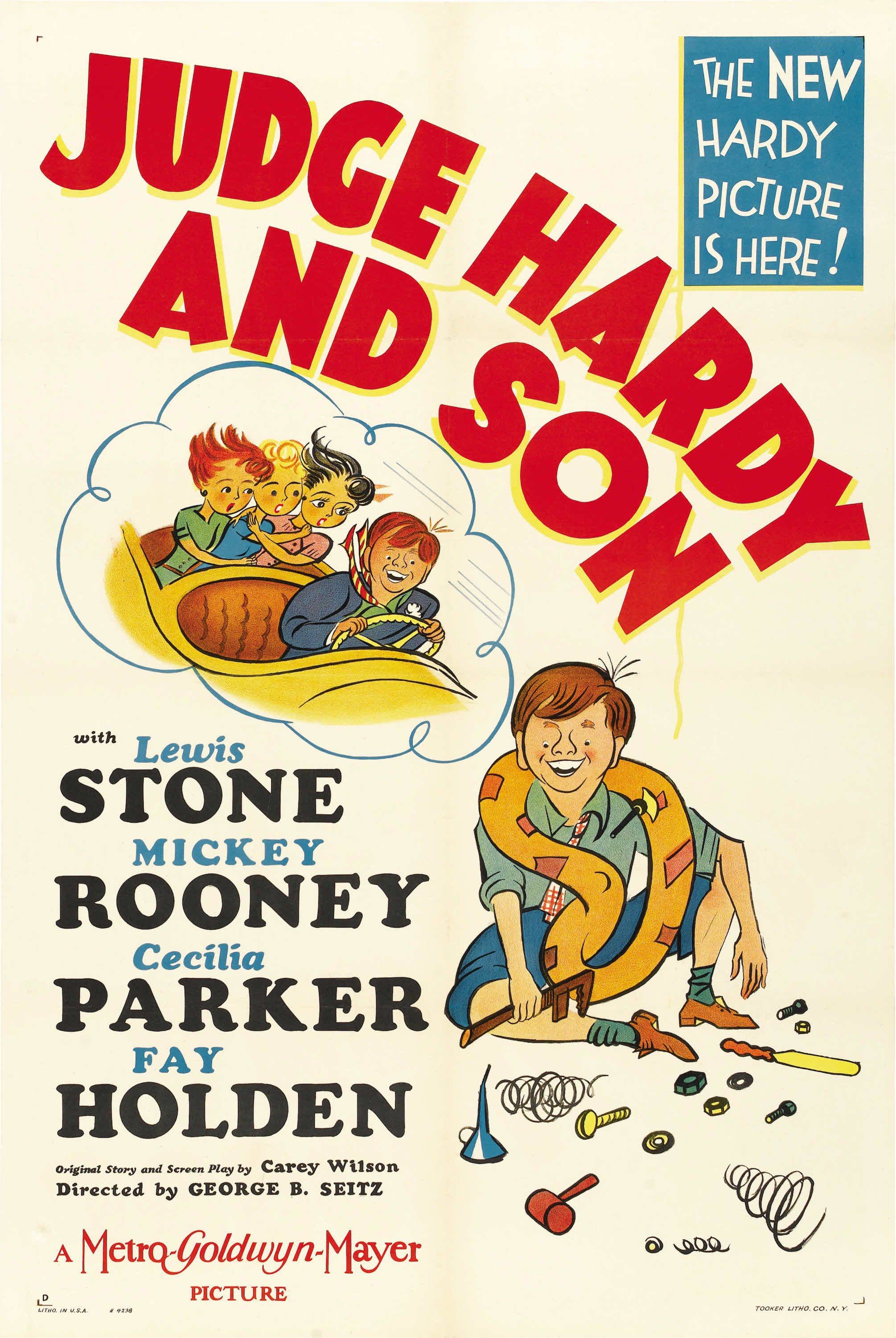 Judge Hardy and Son poster