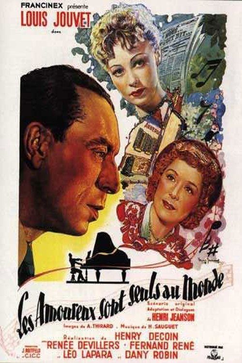 Les amoureux sont seuls au monde poster