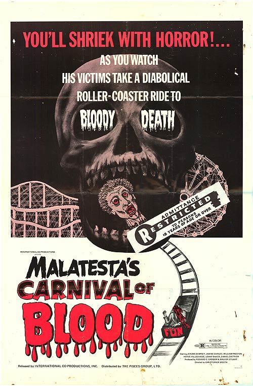 Malatesta’s Carnival of Blood poster