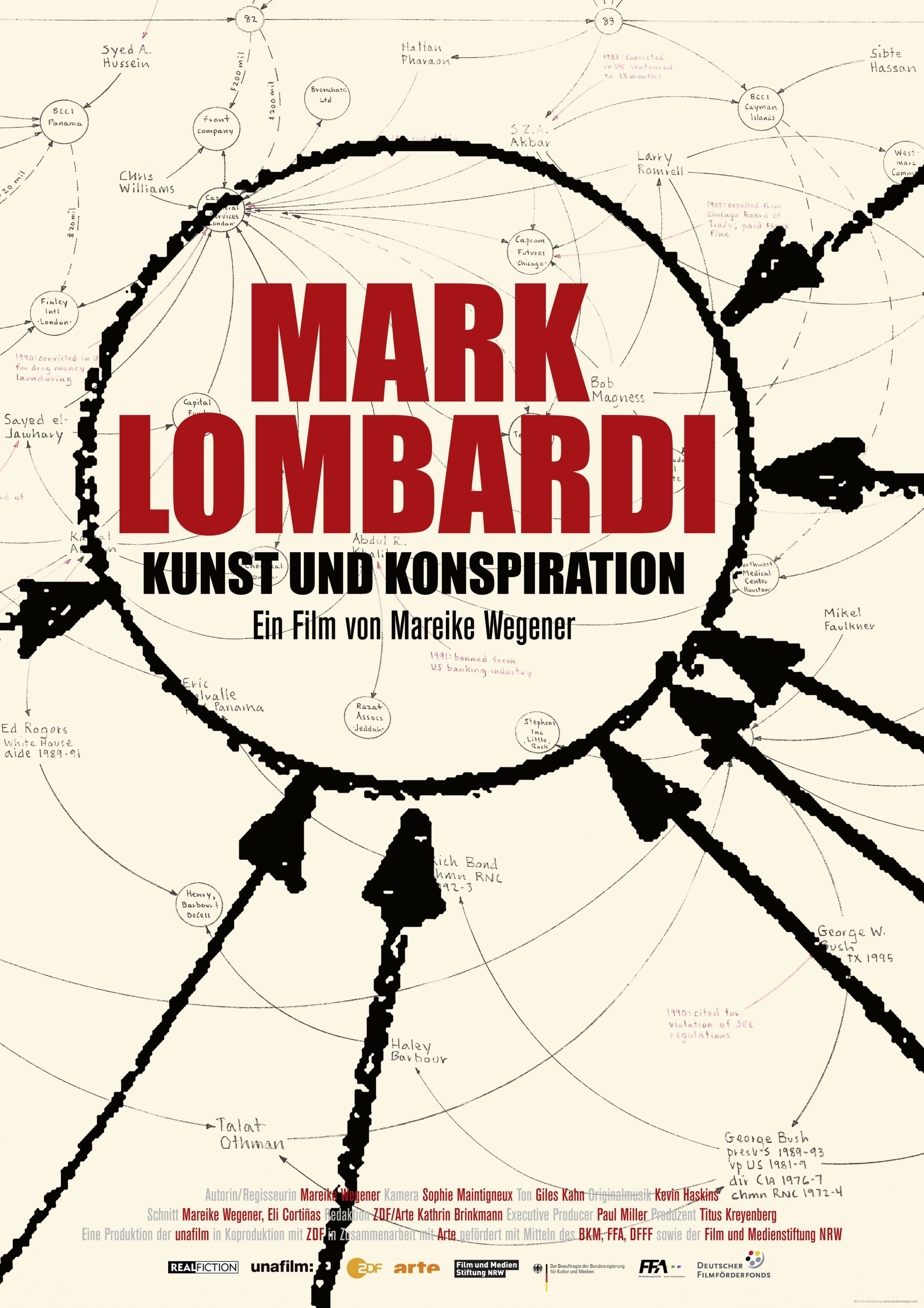 Mark Lombardi - Death Defying Acts of Art and Conspiracy poster