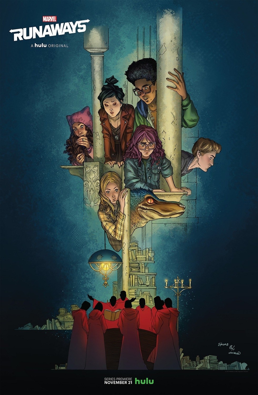 Marvel's Runaways poster