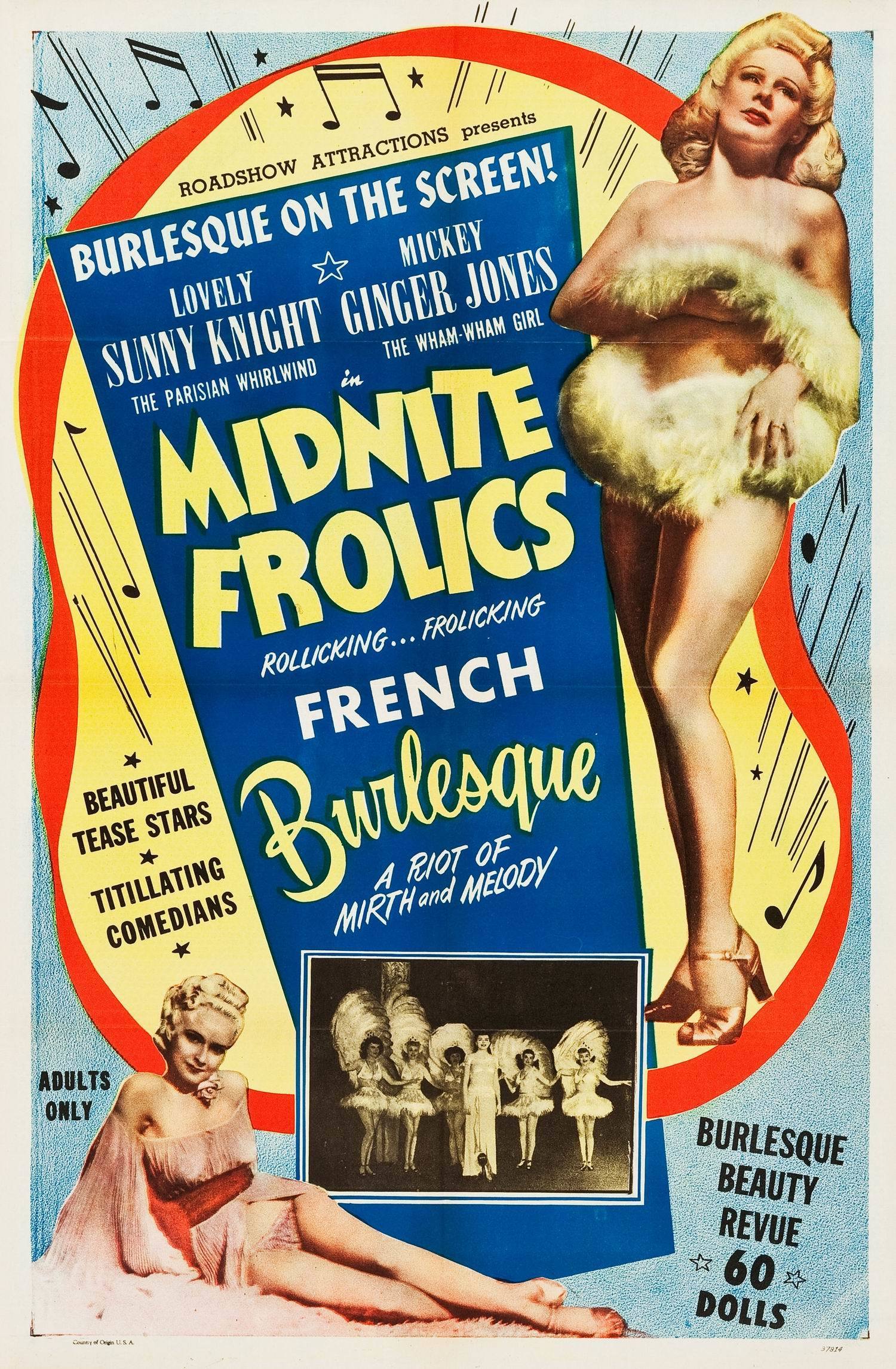 Midnight Frolics poster