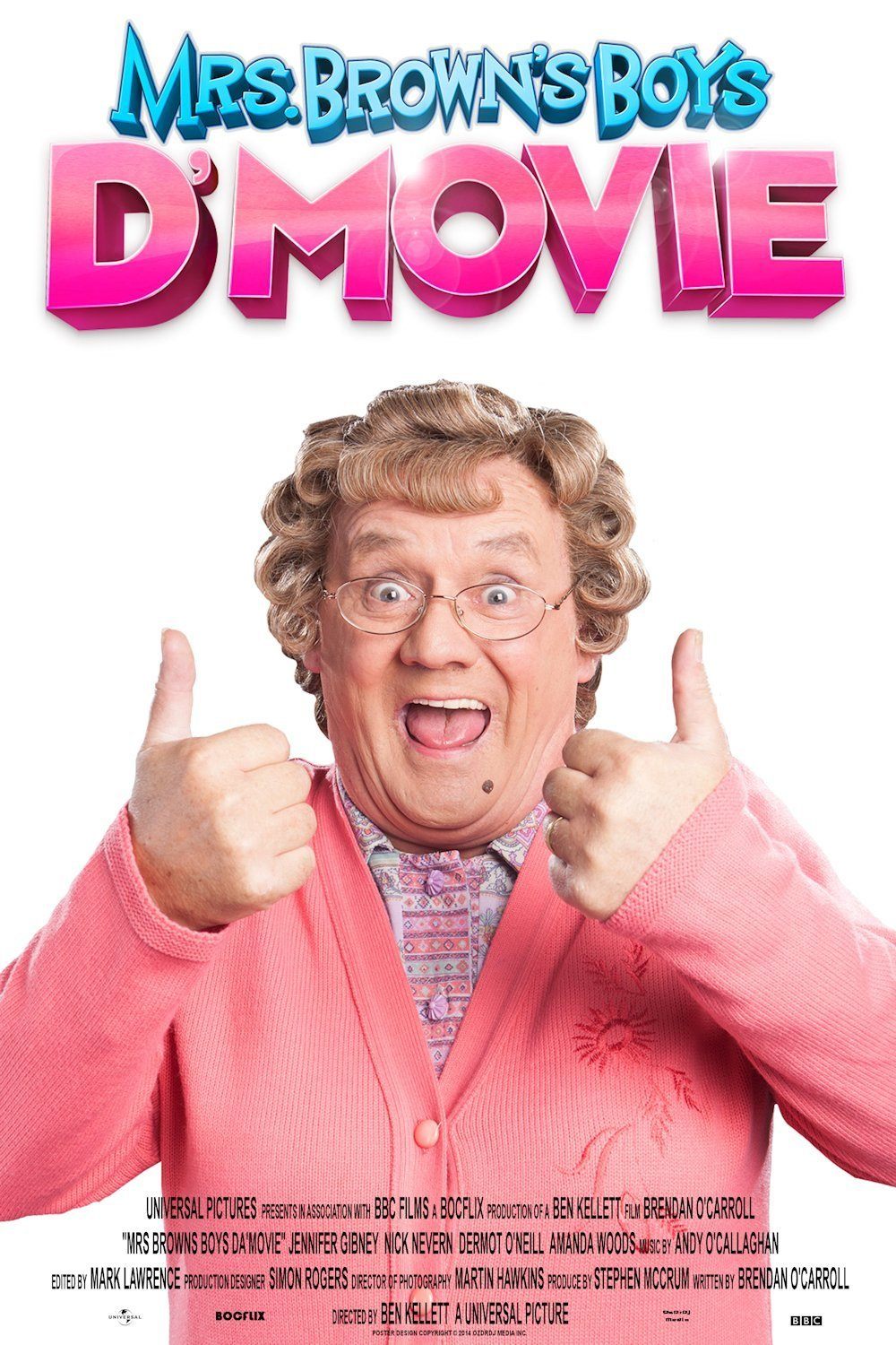 Mrs. Brown's Boys D'Movie poster