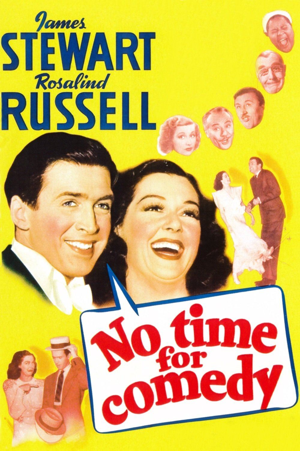 No Time for Comedy poster