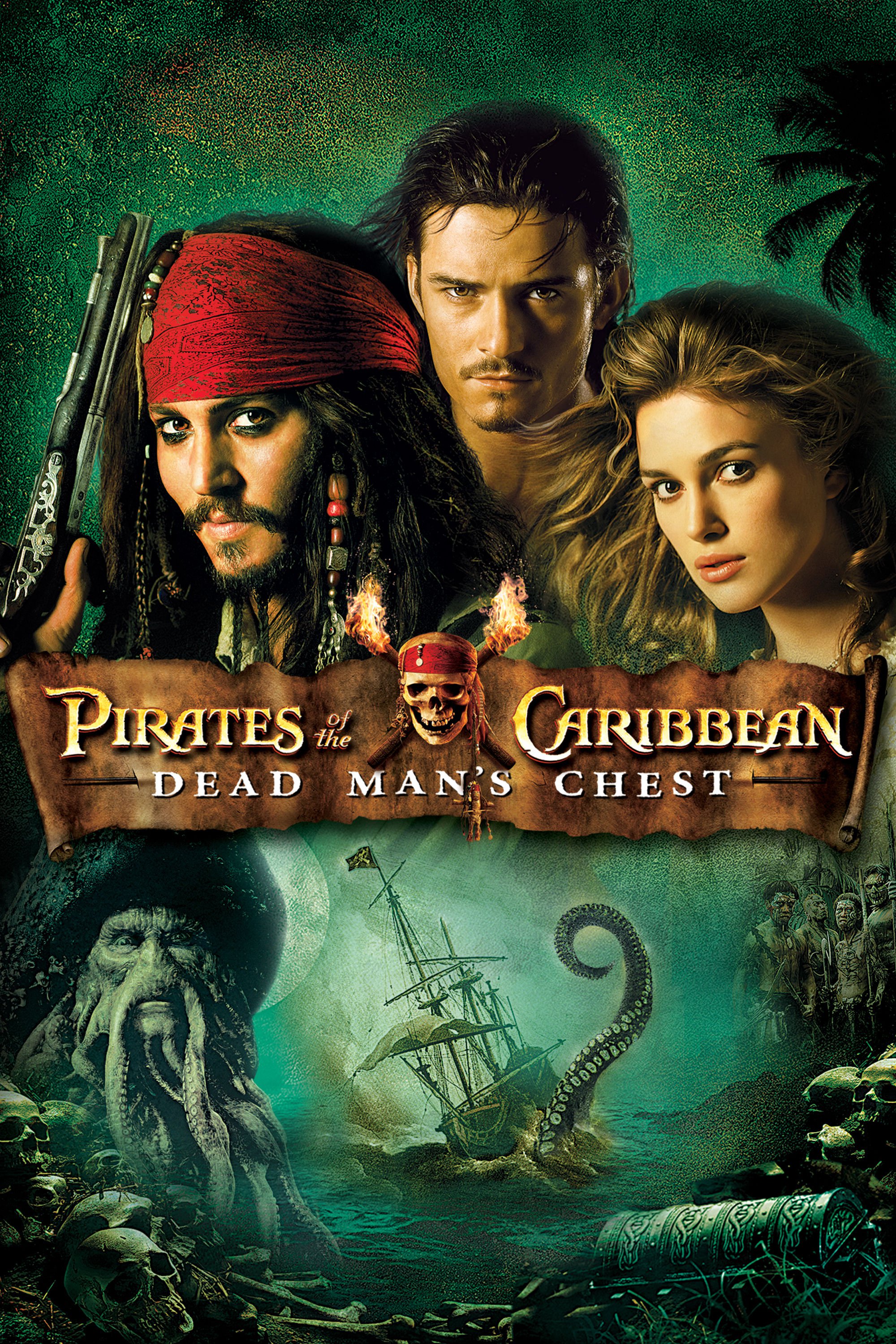 Pirates of the Caribbean: Dead Man's Chest poster
