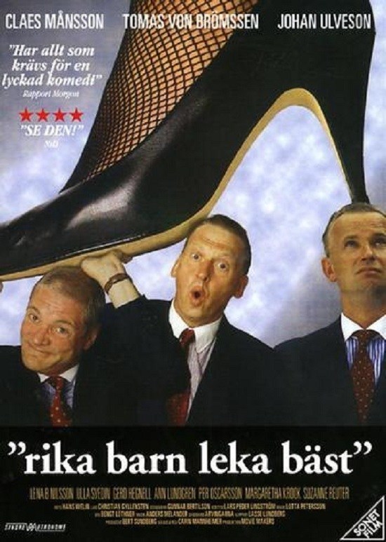 Rika barn leka bäst poster