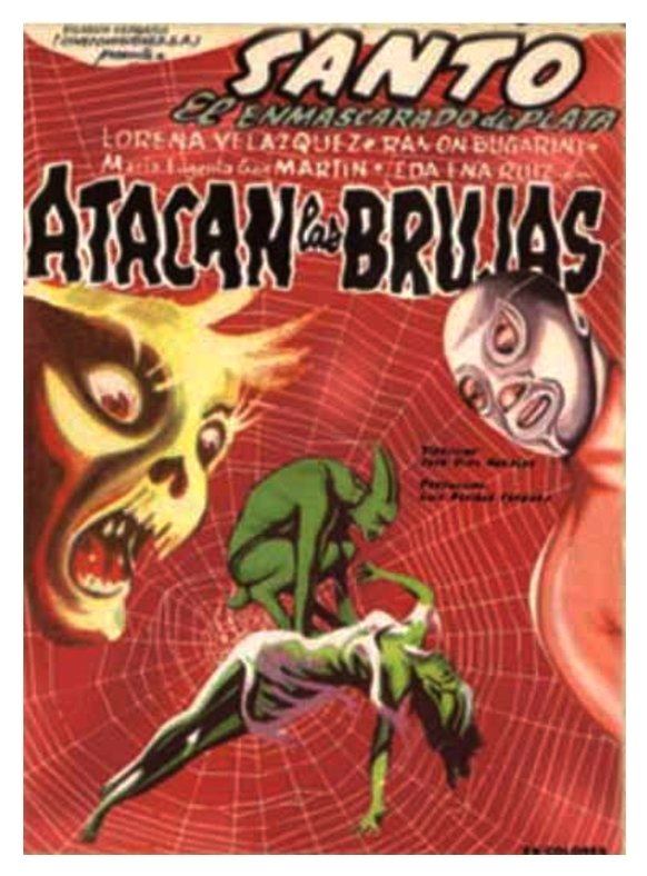 Santo Attacks the Witches poster