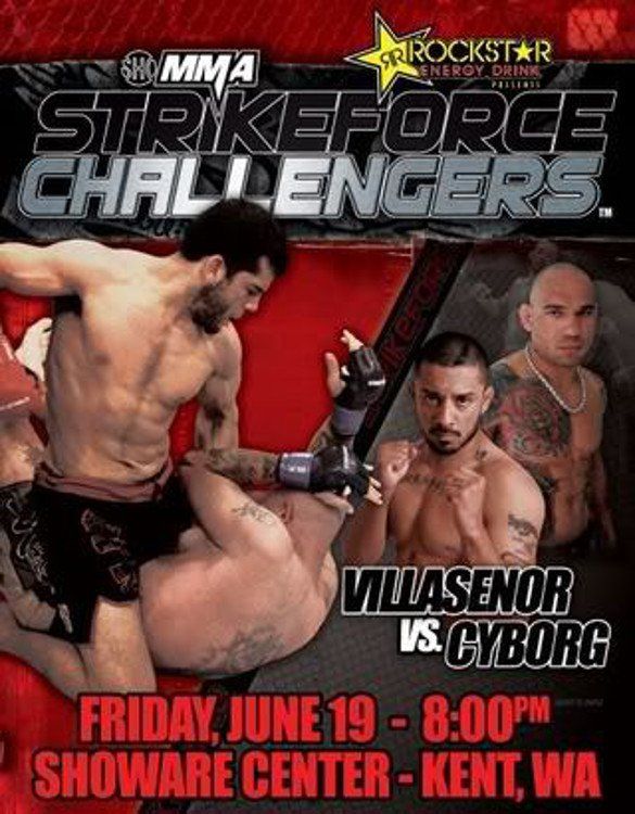 Strikeforce Challengers 2: Villasenor vs. Cyborg poster