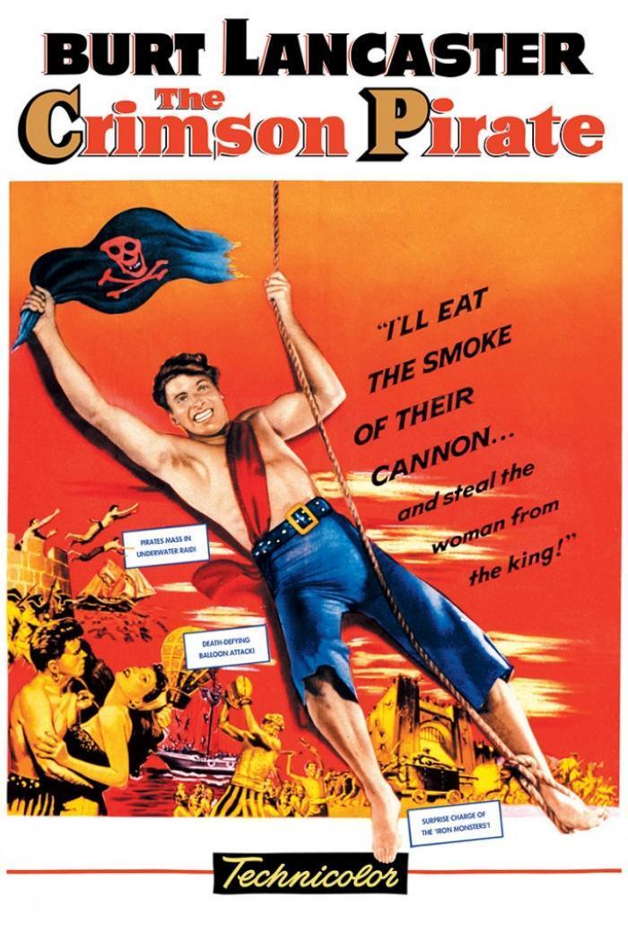The Crimson Pirate poster