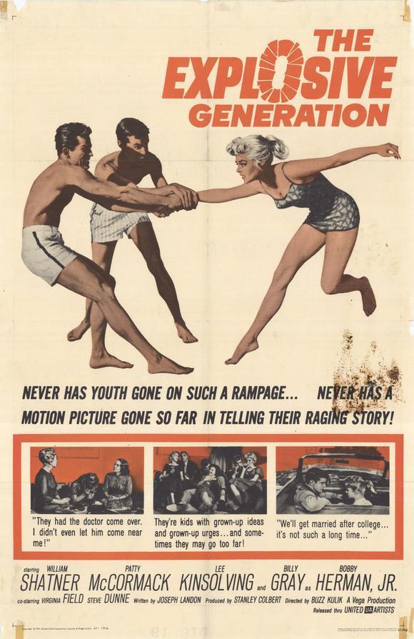 The Explosive Generation poster