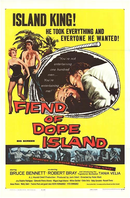 The Fiend of Dope Island poster