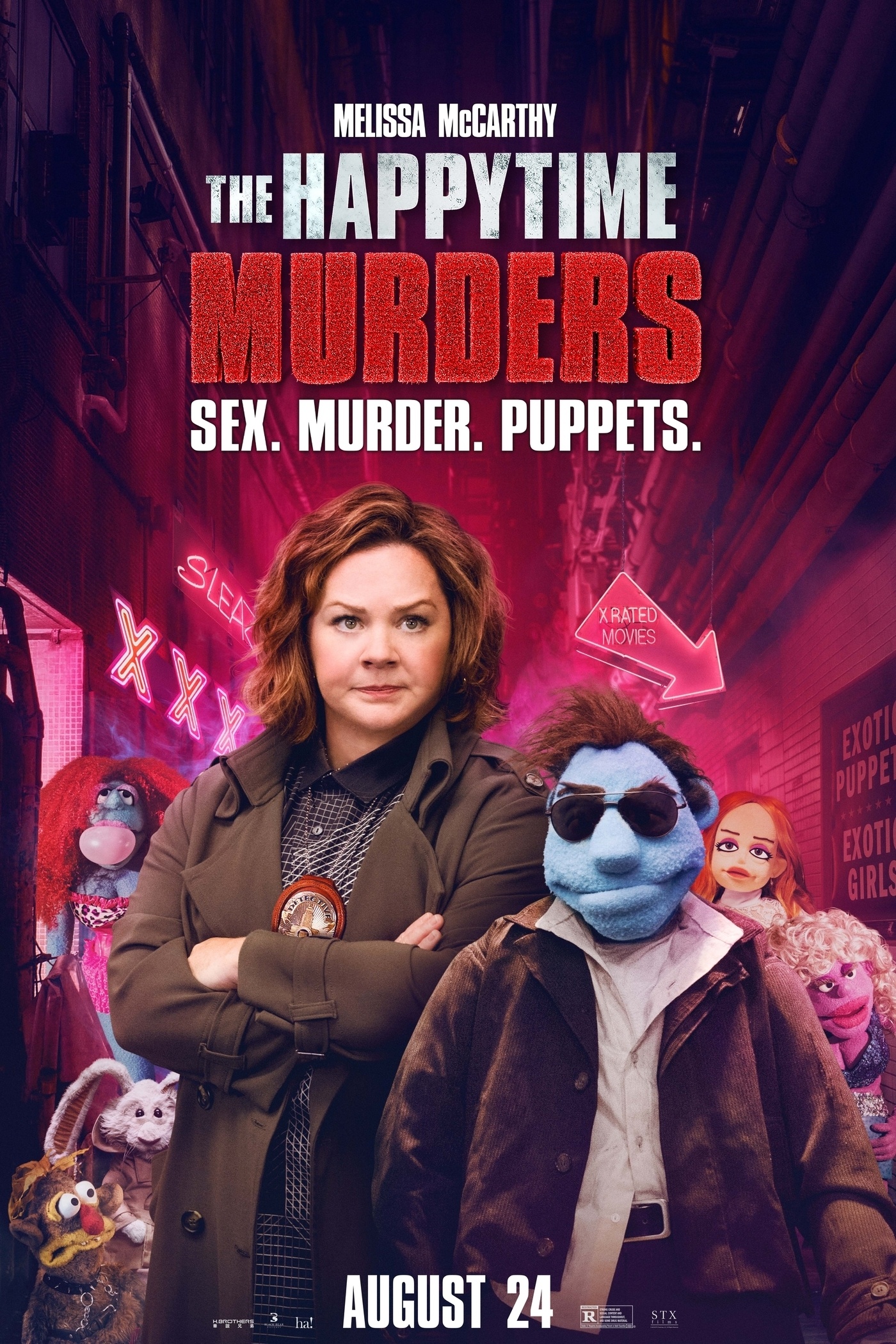 The Happytime Murders poster