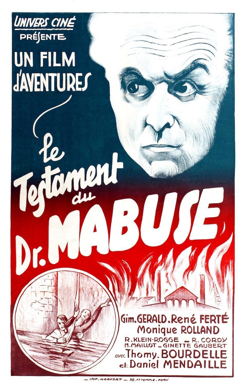 The Last Will Of Dr. Mabuse poster
