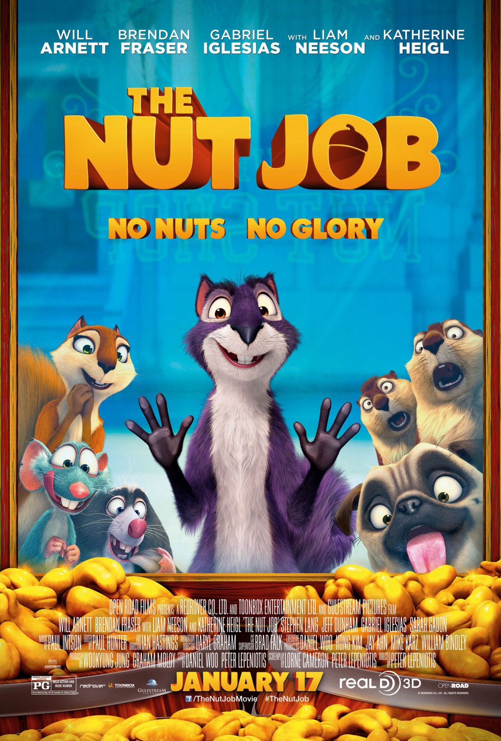 The Nut Job poster