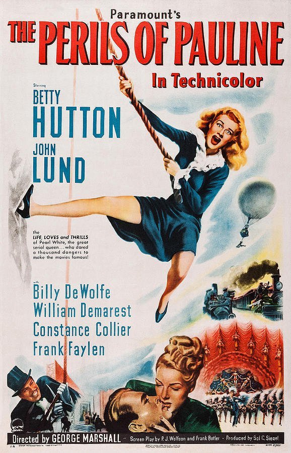 The Perils of Pauline poster