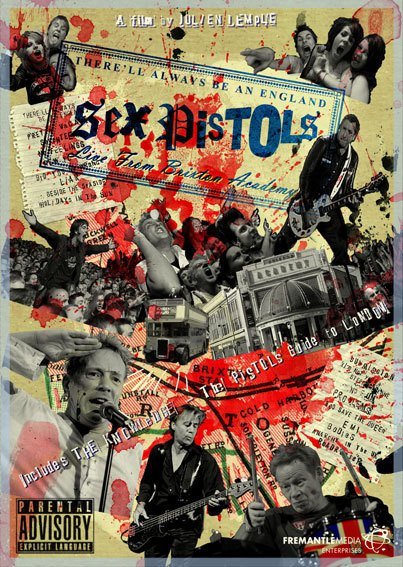 The Sex Pistols - There'll Always Be an England poster