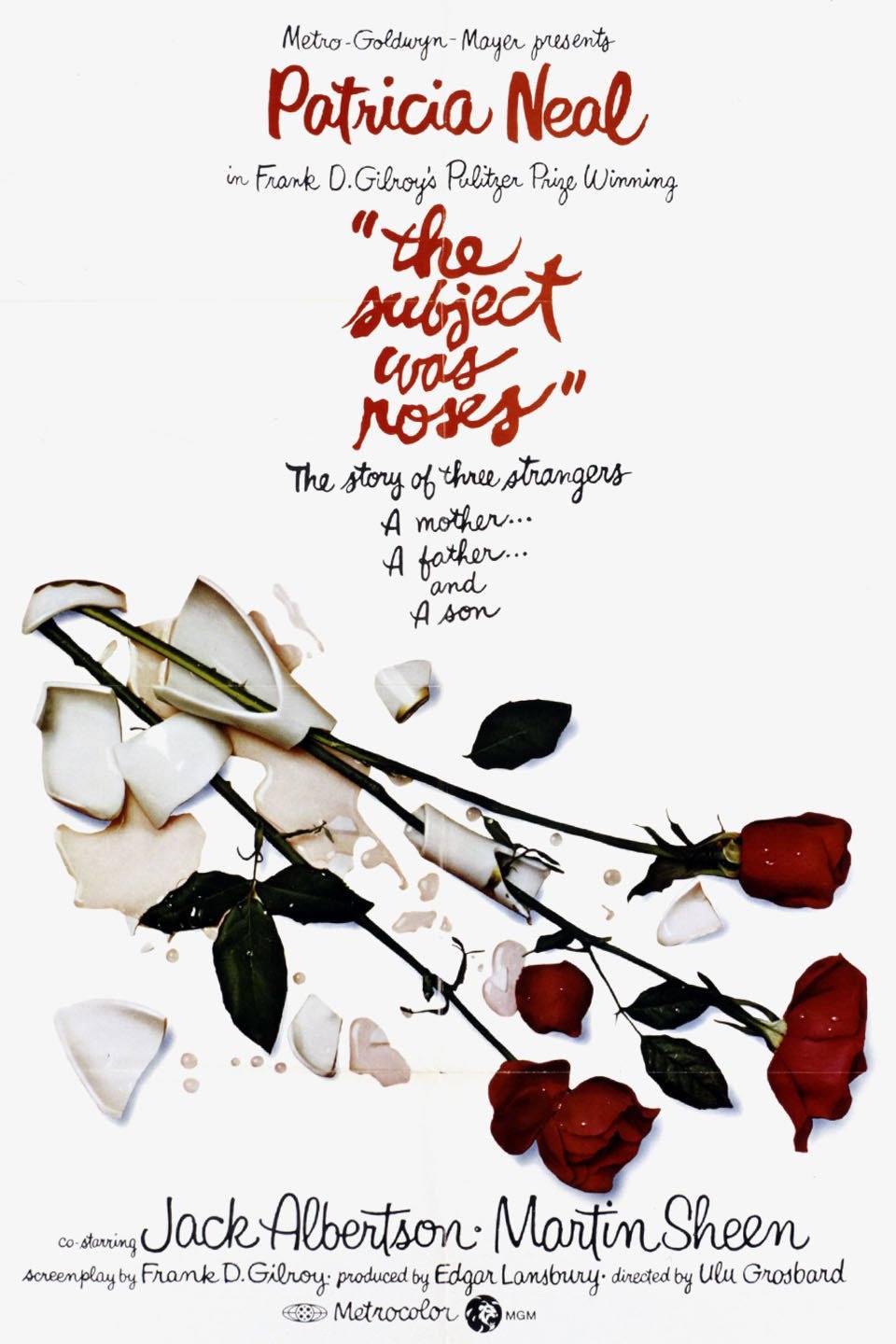 The Subject Was Roses poster