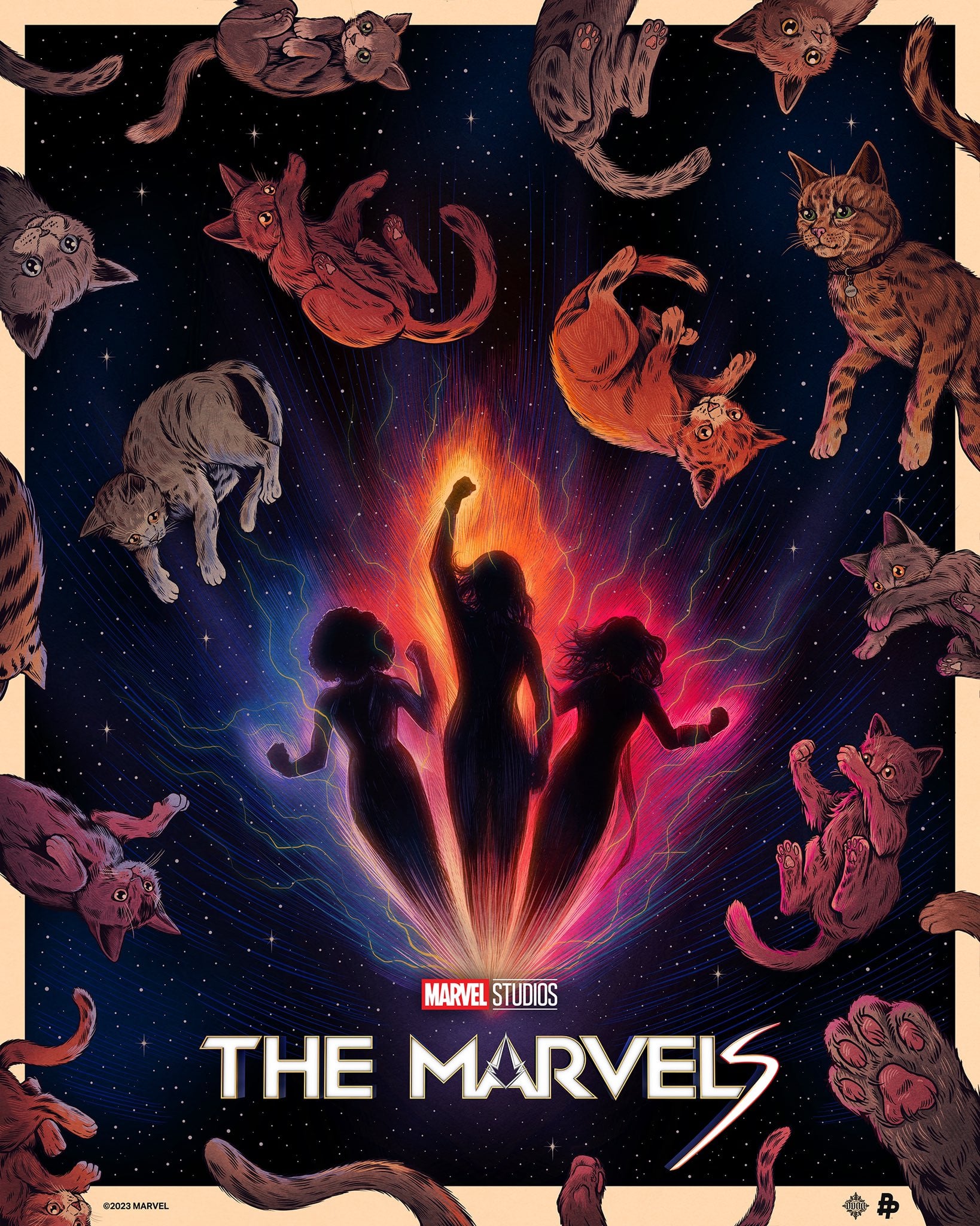 The Marvels poster