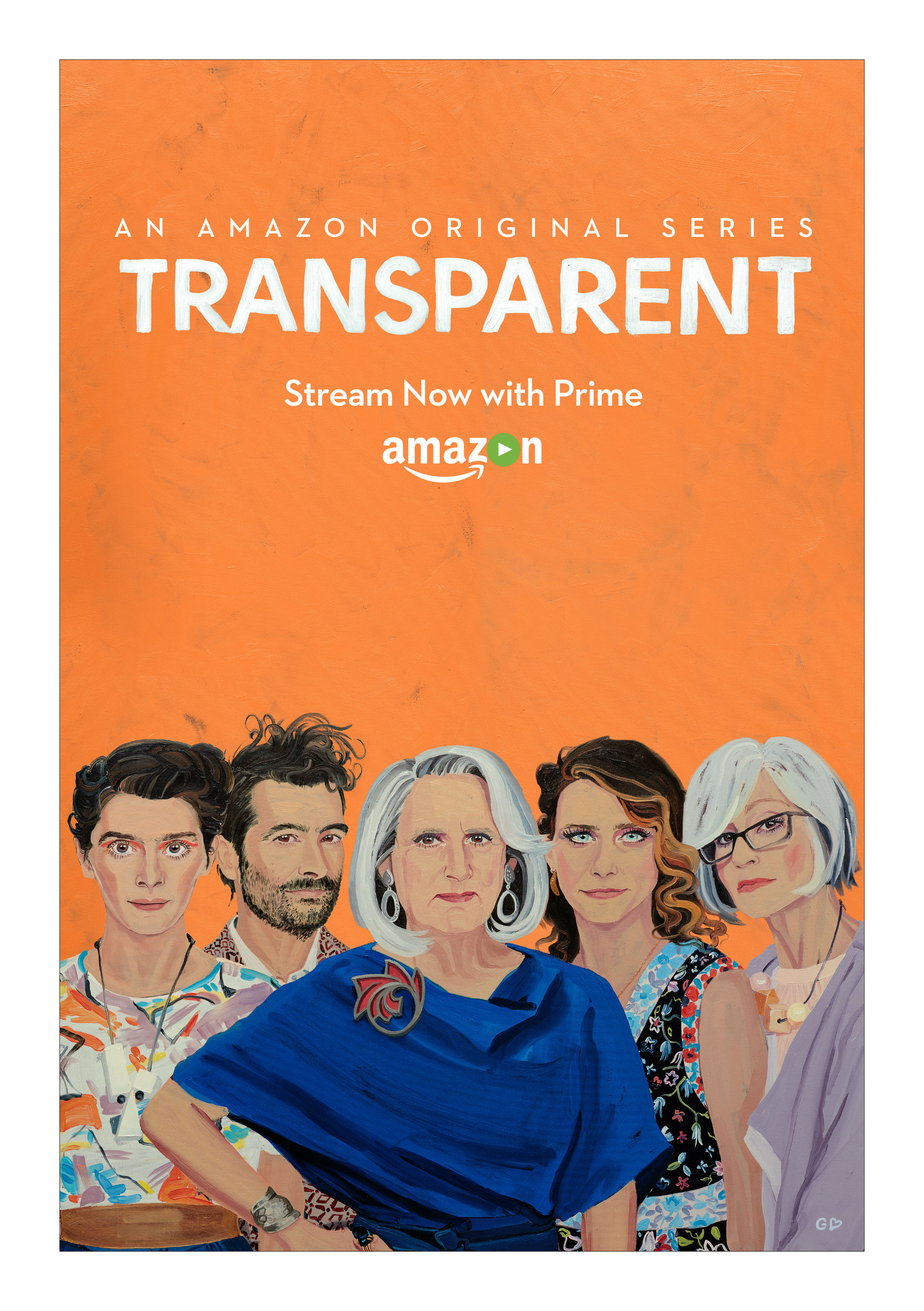 Transparent poster