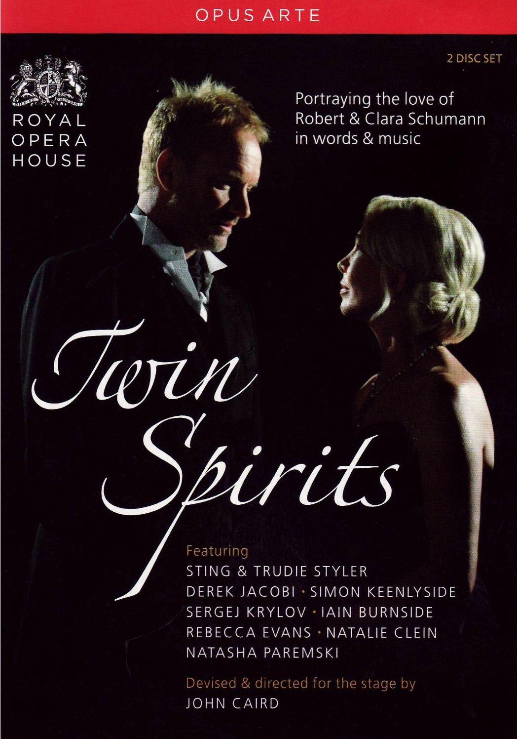 Twin Spirits: Sting performs Schumann poster
