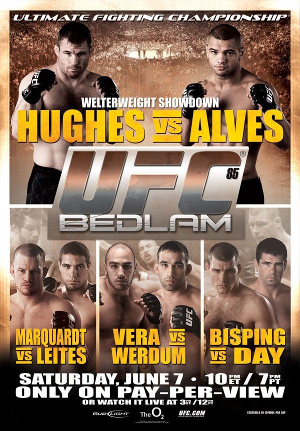 UFC 85: Bedlam poster