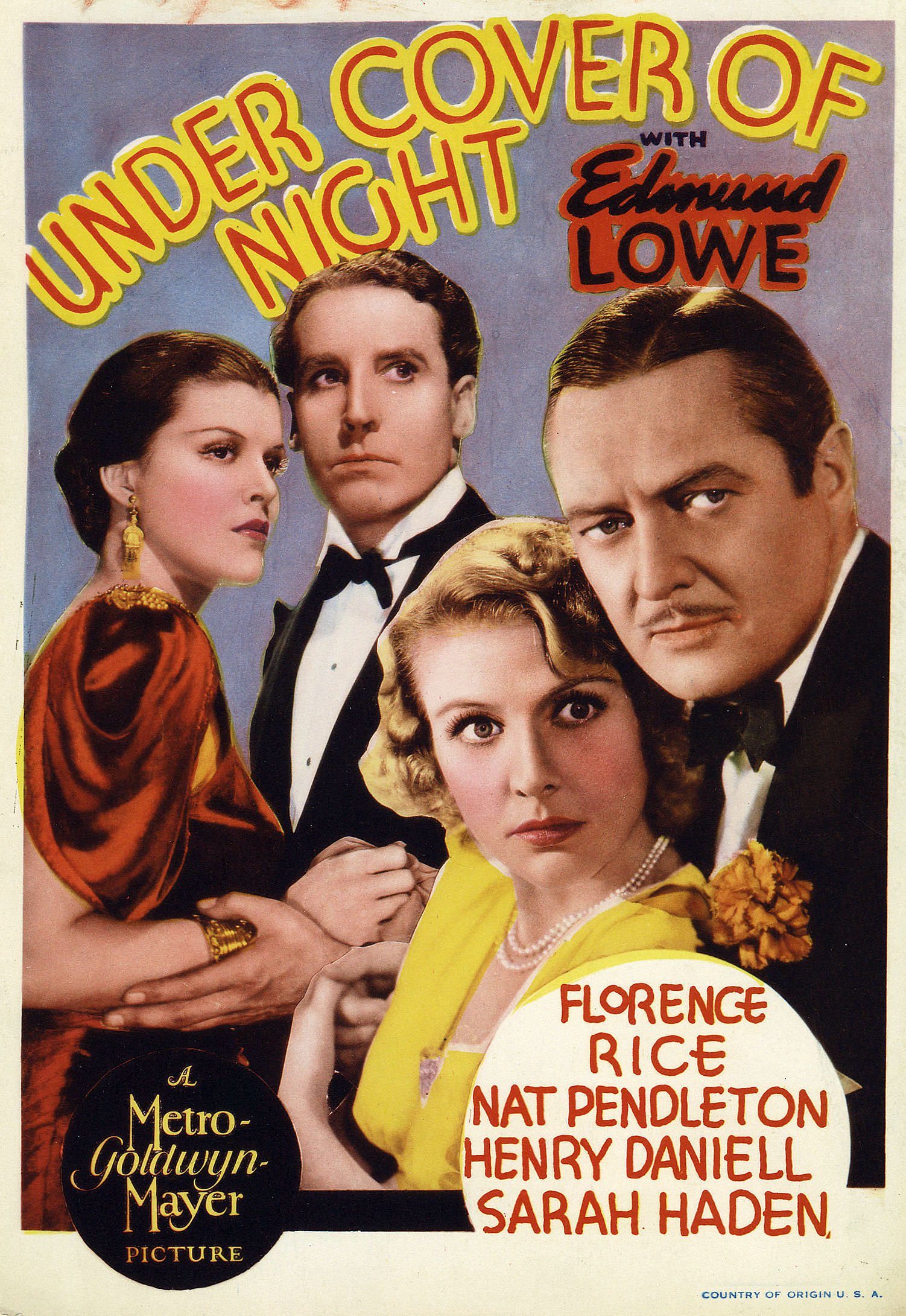 Under Cover of Night poster