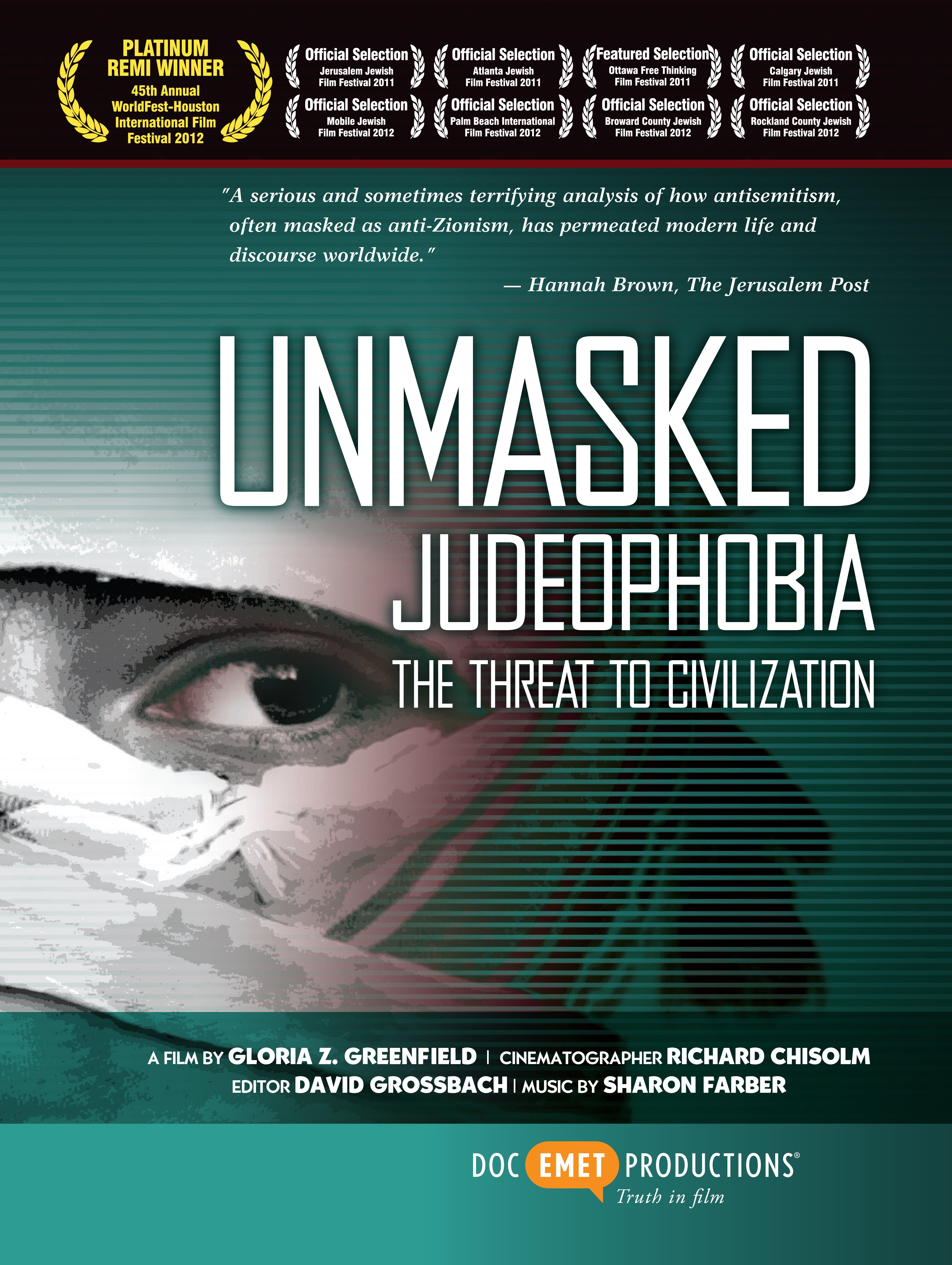 Unmasked Judeophobia poster