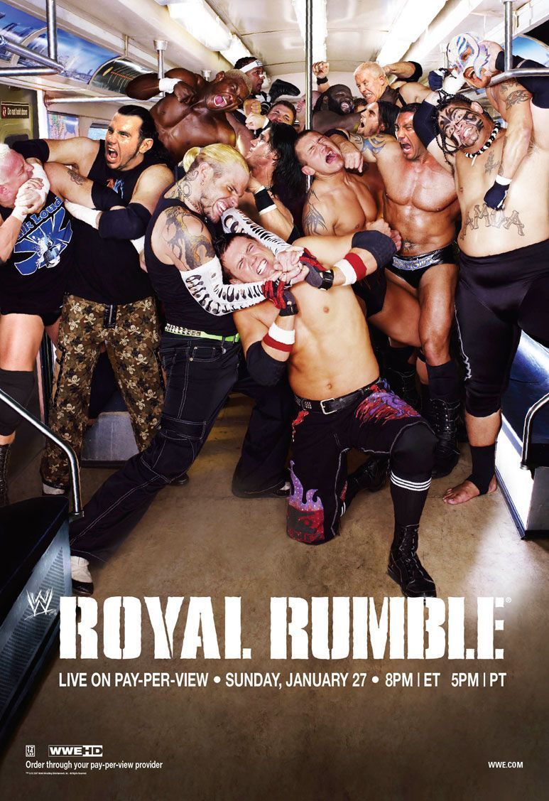 WWE Royal Rumble 2008 poster