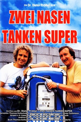Zwei Nasen tanken Super